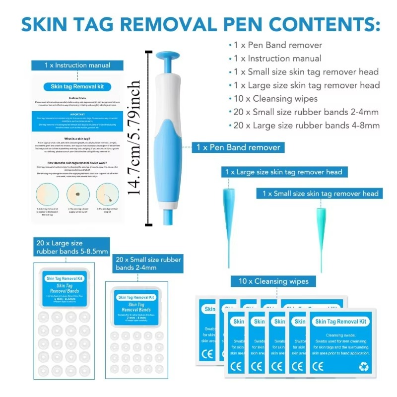 2 in 1 Skin Tag Remover Kit - Pick Baye