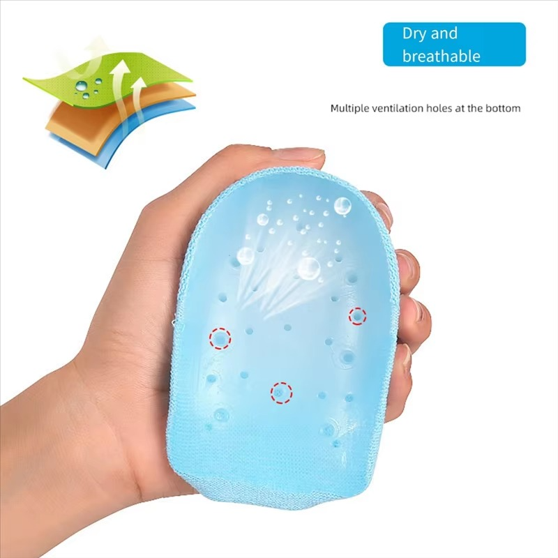 Silicon Gel Pad Heel Protector Socks - Pick Baye