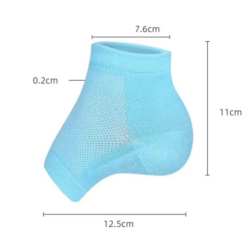 Silicon Gel Pad Heel Protector Socks - Pick Baye