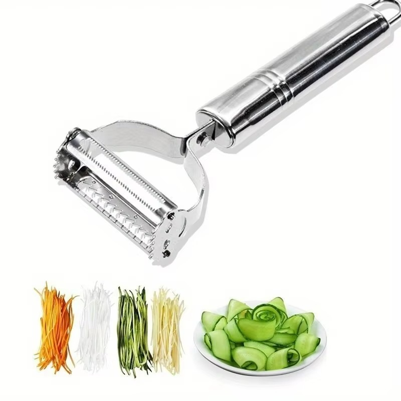 3 in 1 Stainless Steel Vegetable & Fruit Peeler - Pick Baye