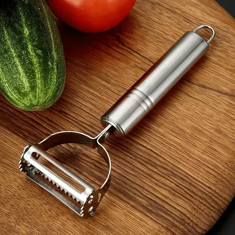3 in 1 Stainless Steel Vegetable & Fruit Peeler - Pick Baye