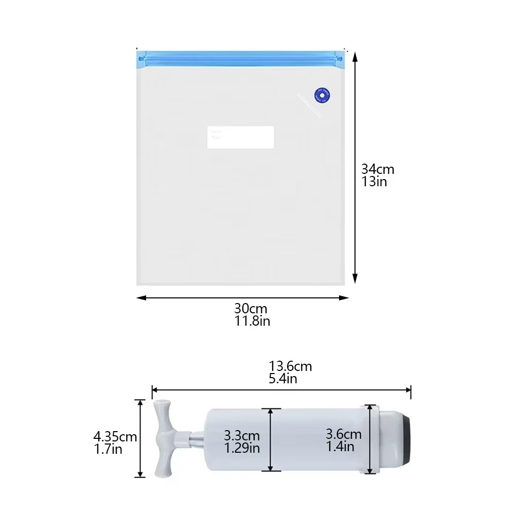 Vacuum Sealing Resealable Food Bags - Pick Baye