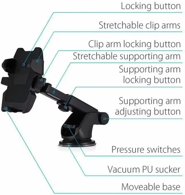 Revolex Zoom Star Pros Car Mobile Holder - Pick Baye