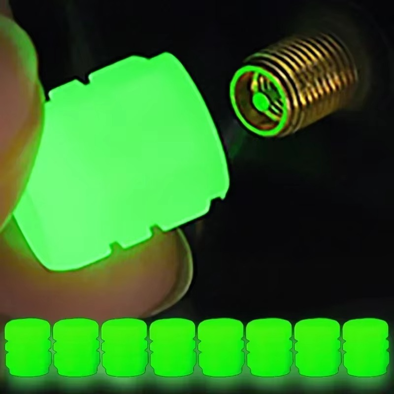 Glow Radium Valve Caps - Pick Baye