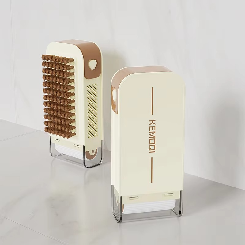 3-in-1 Non-Slip Soap Box with Brush