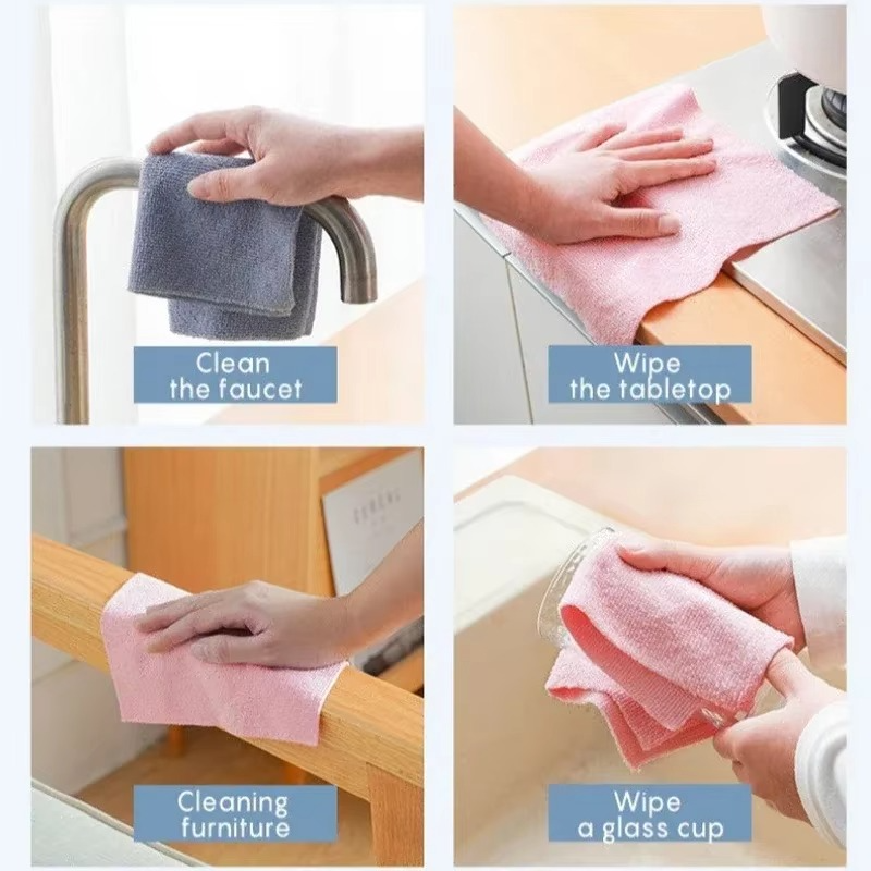 Microfiber Cleaning Cloth Pack of 25 - Pick Baye