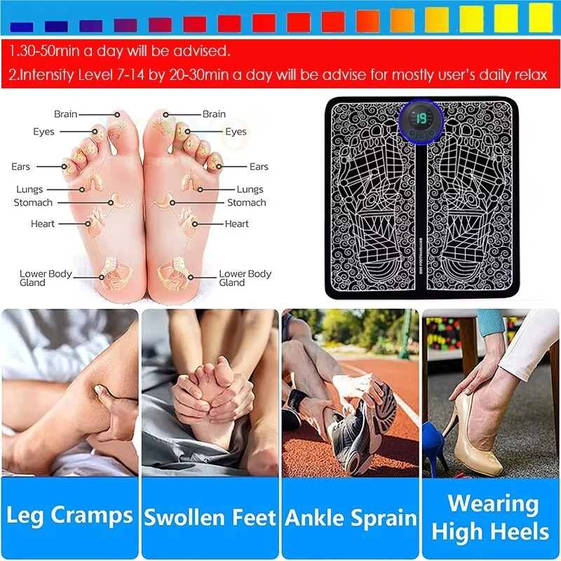 Electric EMS Foot Massager Pad - Pick Baye
