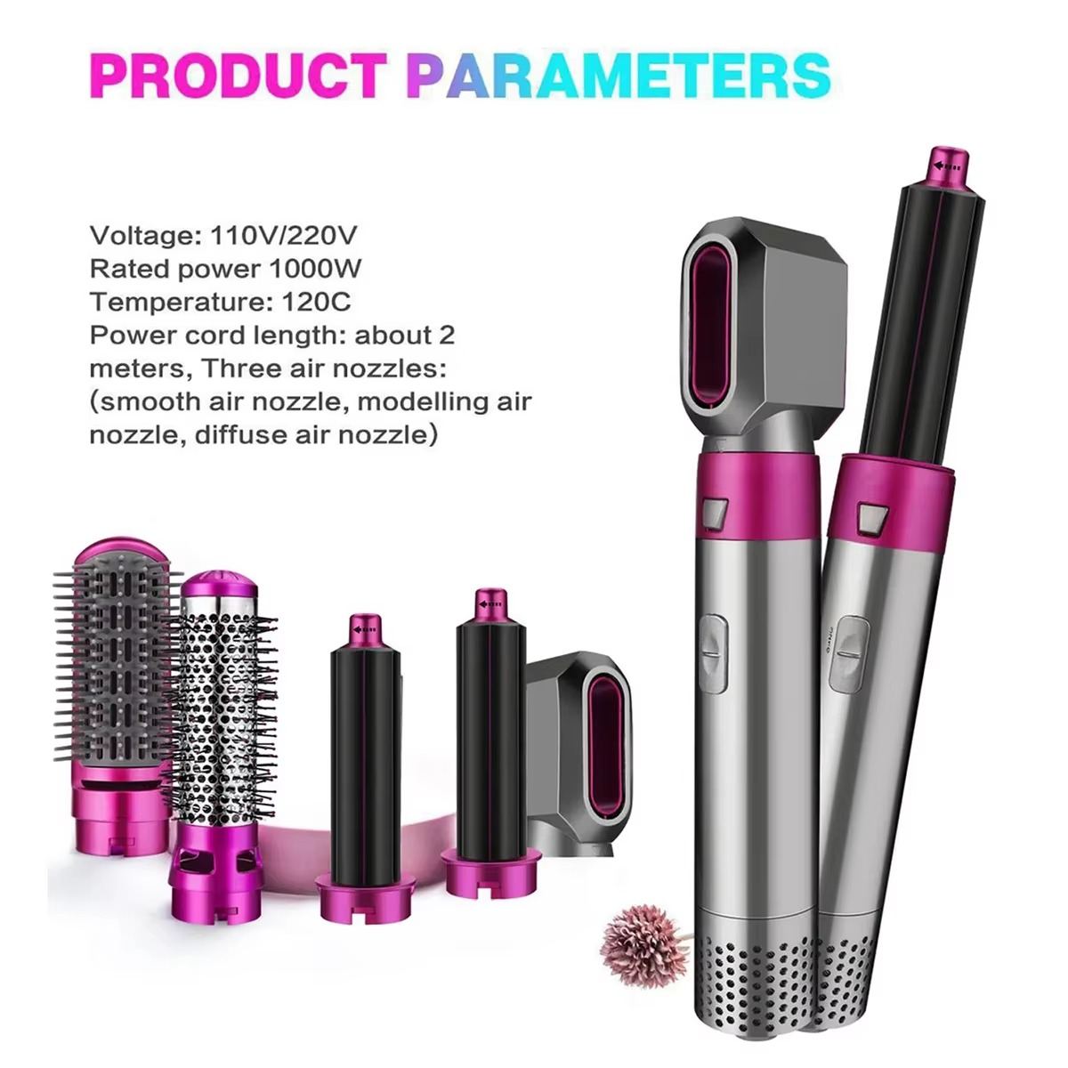 5 in 1 Multifunctional Hair Dryer Styling Tool - Pick Baye