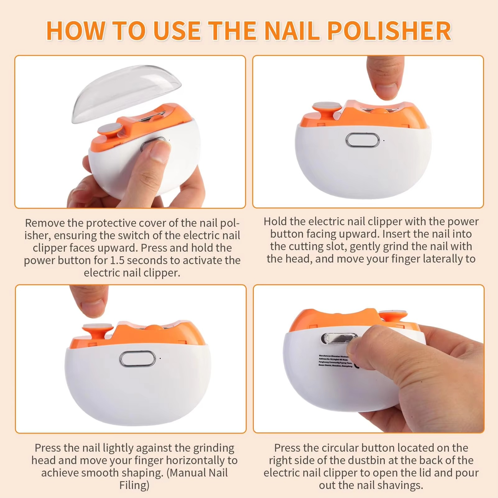 Electric Nail Clipper - Pick Baye