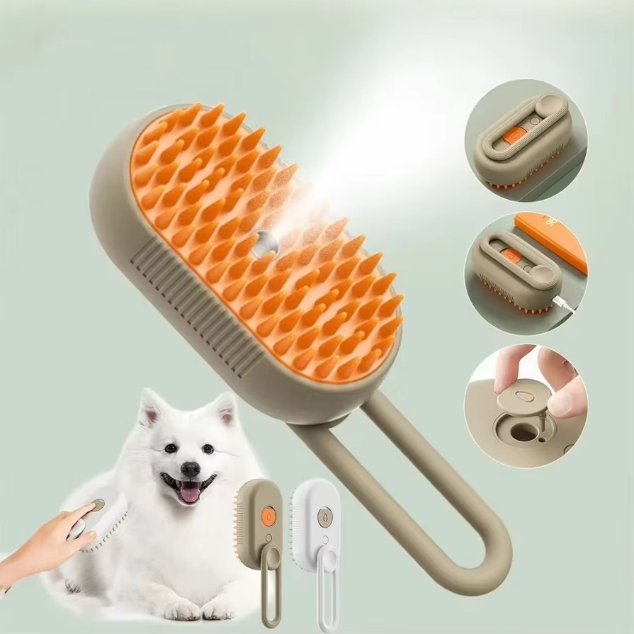 Steam Brush for Dogs & Cats - Pick Baye
