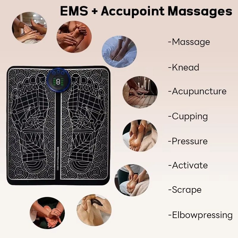 Electric EMS Foot Massager Pad - Pick Baye