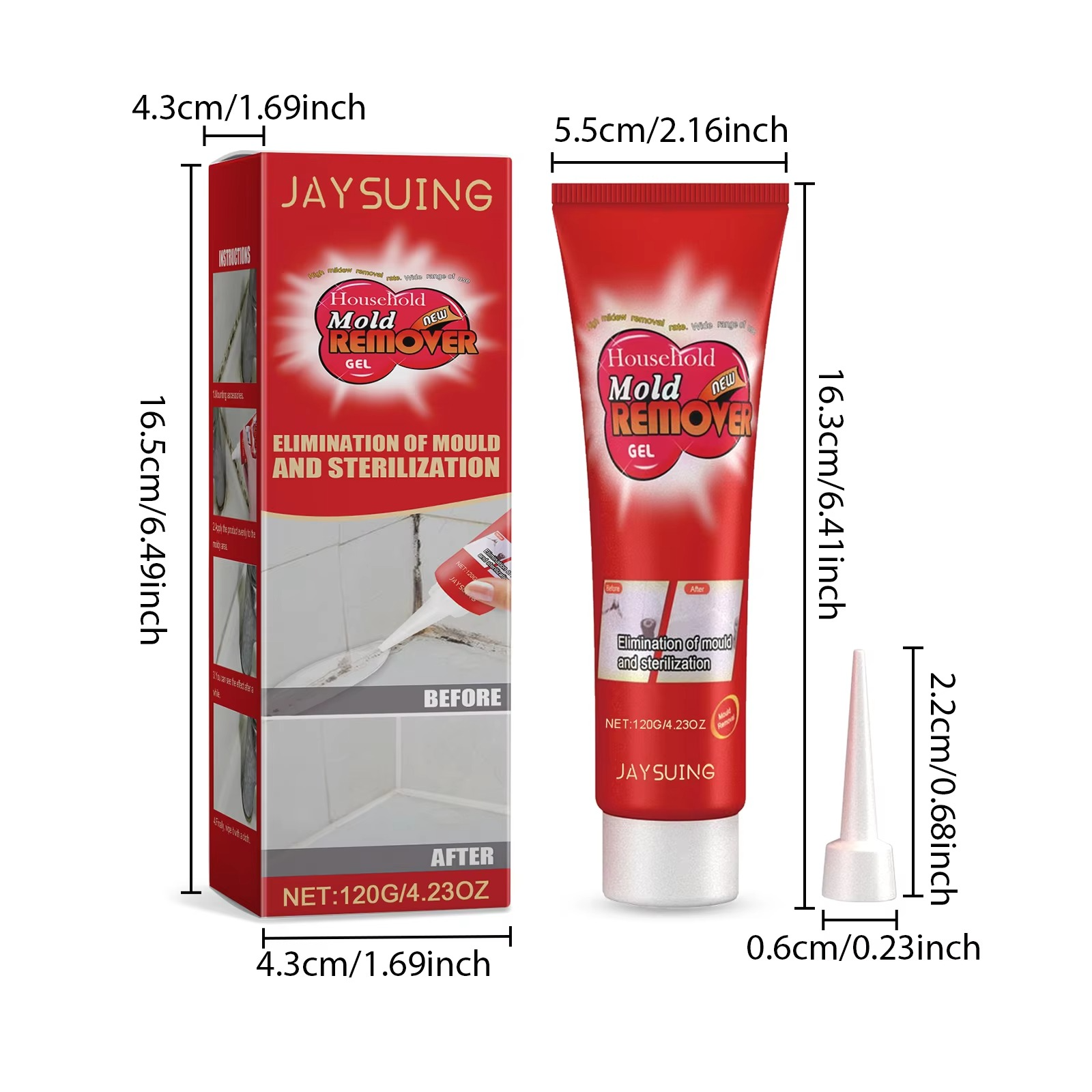 Household Mold Remover Gel (100 ml)