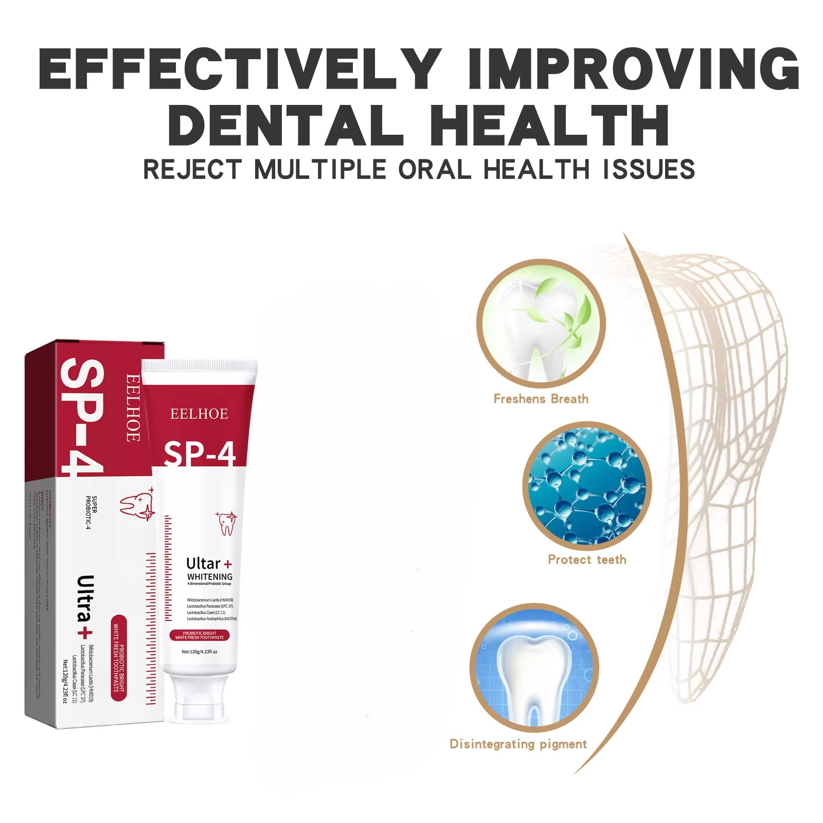 Whitening Toothpaste 30ml - Pick Baye