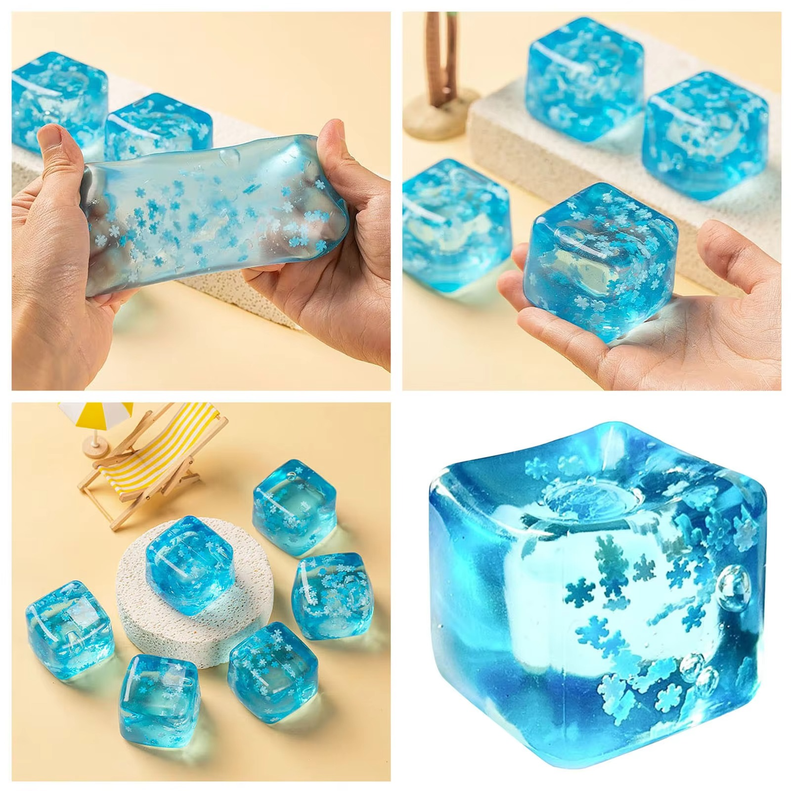 Ice Cube Stress Ball - Pick Baye