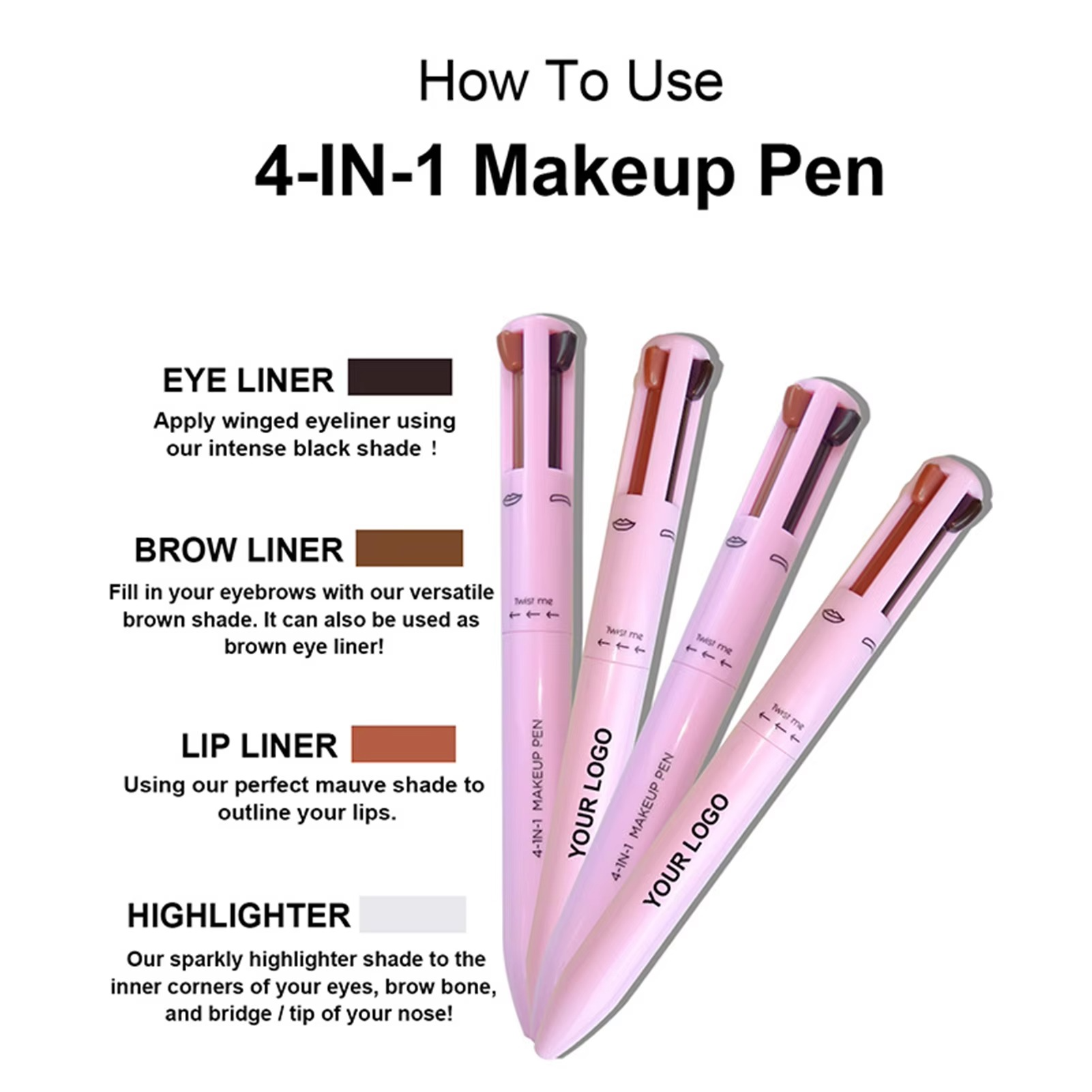 Touch Up 4-in-1 Makeup Pen - Pick Baye